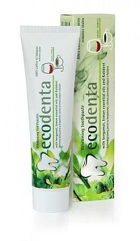 ANTI COFFEE A ANTI TOBACCO zubná pasta na bielenie zubov pre fajčiarov s olejom z bergamotu, citróna a Kalidentom 100 ml