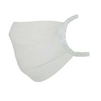 Antibakteriálne rúško so strieborným mikrovláknom 1 kus - viacnásobne použitelné, textilné / biele