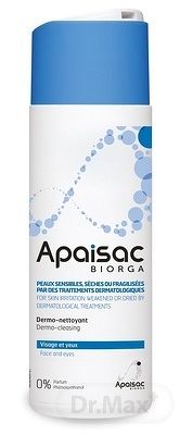Apaisac BIORGA Čistiace pleťové mlieko modrá rada (Dermo-cleansing Milk) 1x200 ml