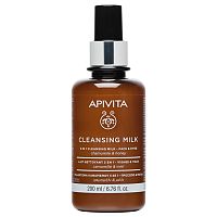 APIVITA 3 in 1 Cleansing Milk with Chamomile and Honey, 200ml 1×200 ml mlieko