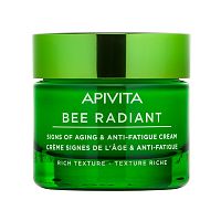 APIVITA Bee Radiant Signs of Aging & Anti-fatique RICH Cream, 50ml 1×50 ml krém