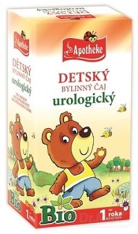 APOTHEKE BIO DETSKÝ BYLINNY ČAJ UROLOGICKÝ 20×1,5 g, bylinný čaj