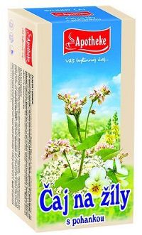 APOTHEKE BYLINNÝ ČAJ NA ŽILY S POHÁNKOU 20x1,5 g (30 g)