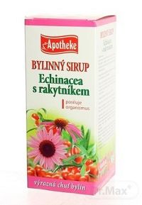 APOTHEKE BYLINNÝ SIRUP ECHINACEA S RAKYTNÍKOM 1x320 g