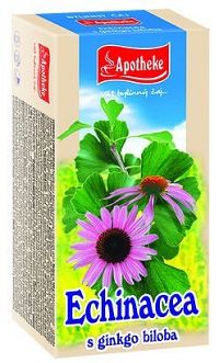 APOTHEKE ČAJ ECHINACEA S GINKGOM 20x1,5 g (30 g)
