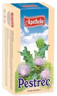 APOTHEKE ČAJ PESTREC MARIÁNSKY 20×2 g (40 g), bylinný čaj