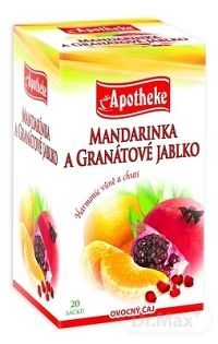 Apotheke Mandarinka a granát. jablko čaj 20 x 2 g