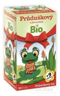 APOTHEKE ROZPRÁVKA Prieduškový so skorocelom Bio 20×1,5 g, bylinný čaj, od ukončeného 9. mesiaca