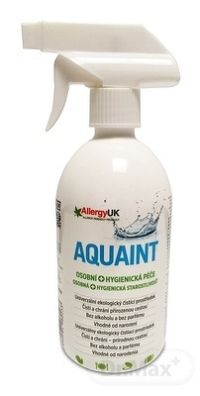 AQUAINT Osobná + Hygienická starostlivosť 100% ekologická čistiaca voda, rozprašovač 1x500 ml