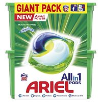 Ariel All In 1 Pods Mountain Spring Gélové Kapsuly Na Pranie 80 PD