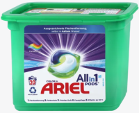 Ariel Gelové tablety Color+ 1×20 ks, gélové tablety
