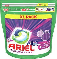 Ariel Gelové tablety Color&Style 1×46 ks, Gelové tablety