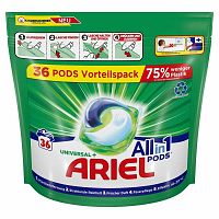 Ariel Gelové tablety Universal+ 1×36 ks, gélové tablety