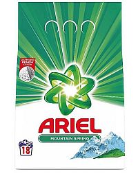 Ariel Mountain Spring prací prášok pre čisté a voňavé bielizeň bez škvŕn 18 PD 1,35 kg
