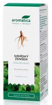 aromatica SIBÍRSKY ŽENŠEŇ BYLINNÉ KVAPKY (eleuterokok) 1x50 ml