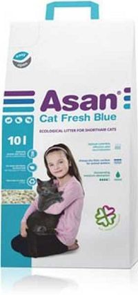 Asan Cat Podstielka Fresh Blue 1×10 l, podstielka pre mačky