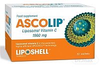 ASCOLIP Liposomal Vitamin C 1000 mg gél vo vrecúškach 1x30 ks