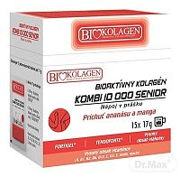 ASP BIOKOLAGEN Bioaktívny kolagén KOMBI 10 000 SENIOR 15×17 g, nápoj v prášku, vrecúška (255 g)