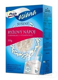 asp RYŽOVÝ NÁPOJ s vápnikom a vitamínom D sušený 1x350 g