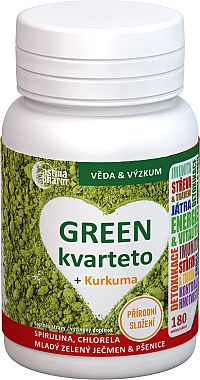 Astina GREEN kvarteto + Kurkuma 1x180 ks