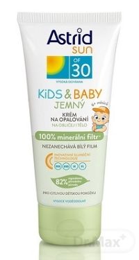ASTRID SUN Jemný detský krém na opaľovanie OF 30 1x100 ml