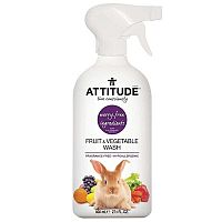 ATTITUDE Čistič na ovocie a zeleninu bez vône s rozprašovačom 800 ml 800ml
