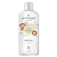 ATTITUDE Detská pena do kúpeľa Baby leaves s vôňou hruškovej šťavy 473 ml 473ml