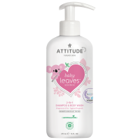 ATTITUDE Detské telové mydlo a šampón (2 v 1) Baby leaves bez vône 473 ml 473ml