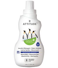 ATTITUDE Prací gél a aviváž (2 v 1) s vôňou Mountain Essentials 1050 ml (35 dávok) 1040ml