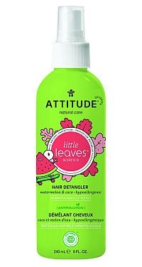 ATTITUDE Sprej pre ľahké rozčesávanie detských vláskov Little leaves s vôňou melónu a kokosu 240 ml 240ml