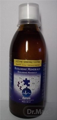 AURUM Aktívne minerály extra 1×300 ml, koloidné minerály