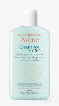 Avène Cleanance Hydra čistiaci krém pre pleť vysušenú a podráždenú liečbou akné 200 ml