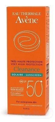 Avène Haute Protection Cleanance solair emulzia pre mastnú a aknóznu pleť SPF50+ 50 ml
