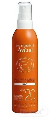 Avène Protection Modérée UV20B+A spray SPF20 200 ml