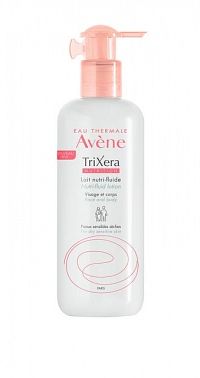 Avène TriXera Nutrition intenzívne vyživujúci fluidný balzam na tvár a telo bez parfumácie 400 ml