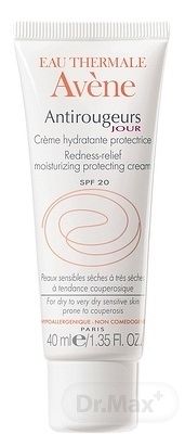 AVENE ANTIROUGEURS JOUR denný hydratačný krém pre citlivú pleť so sklonom k začervenaniu 40 ml
