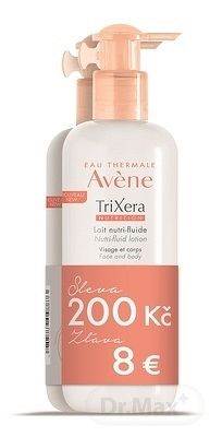Avene TRIXERA - nutri-fluid mlieko na tvár a telo (DUO) 2x400ml