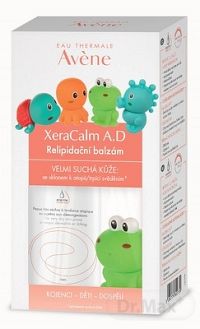 AVENE XERACALM A.D BAUME RELIPIDANT (Akcia) relipidačný balzam, veľmi suchá koža 400 ml + Hračka , 1x1set