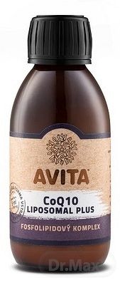 AVITA CoQ10 LIPOSOMAL Plus roztok, fosfolipidový komplex 1x150 ml