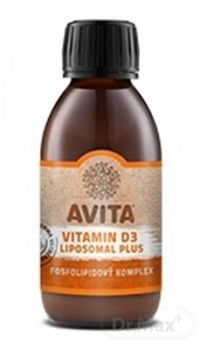 AVITA VITAMIN D3 LIPOSOMAL PLUS fosfolipidový komplex 1x200 ml