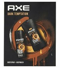 Axe Dark Temtation (sgl+deo) Kazeta 1×1 set, darčekové balenie kozmetiky