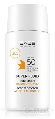 BABÉ SUPER FLUID SPF50 1×50 ml, číry fluid na tvár pre všetky typy pleti