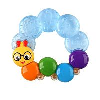 BABY EINSTEIN Hryzačka plnená vodou Teether-pillar™ modrá 3m+ 1×1 ks, pre deti