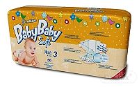 BabyBaby Soft Premium Midi 4-9kg detské plienky 1x56 ks
