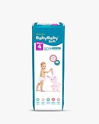 BabyBaby Soft Ultra-Dry Maxi 7-18 kg 1x50 ks