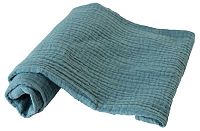 BABYMATEX Plienka bavlnená Muslin 3ks Tyrkysová 70x80 cm 1×1 ks, multifunkčné