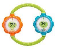 BABYONO Hrkálka s guličkami 3 m+ 1×1 ks, hračka pre deti