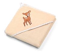 BABYONO Osuška s kapucňou Velour 100x100 colar 1×1 ks