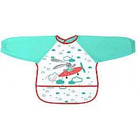 BABYONO Podbradník s dlhým rukávom 35 x 40 cm, 24 m+ mint 1×1 ks