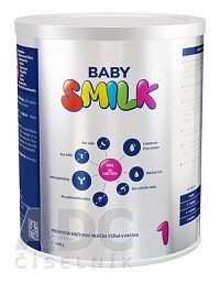 BABYSMILK 1 počiatočná dojčenská mliečna výživa v prášku, s Colostrom (0 - 6 mesiacov) 1×400 g, dojčenské mlieko, od narodenia